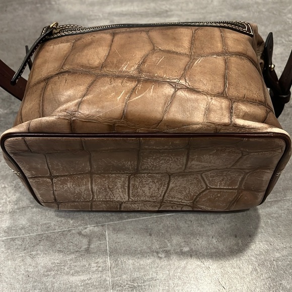 Dooney & Bourke Leather Shoulder Bag - Picture 3 of 11